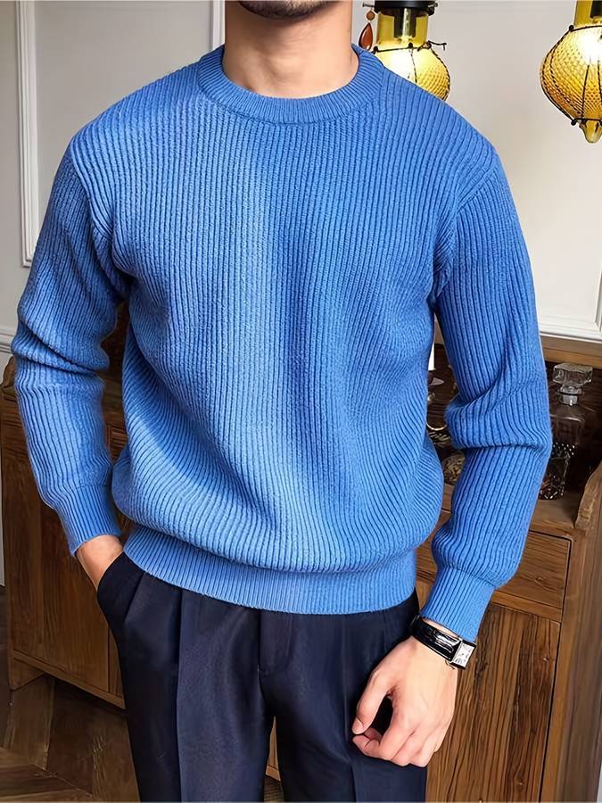 Ulmer Men's Sweater – Classic Lightweight & Comfortable Sweater with Elegant Style for Everyday Wear