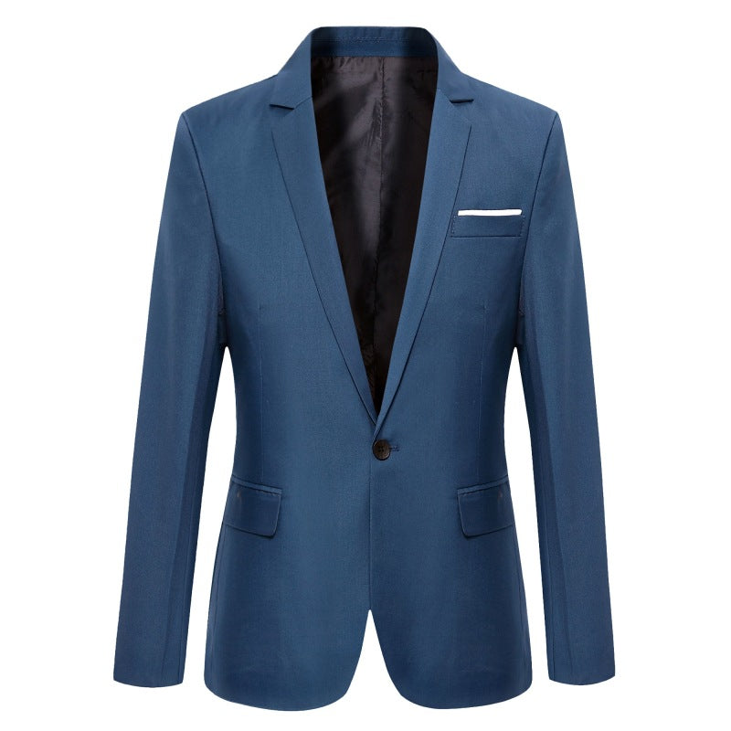 Harvey Blazer for Men – Elegant Slim Fit Classic Jacket with Notched Lapels & Chic Finish