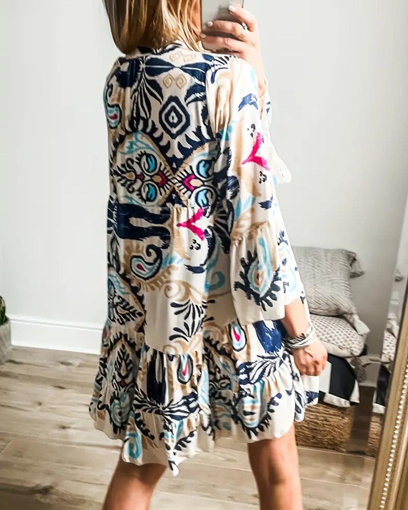 Leigh Robe Courte Femme – Mini-Robe Féminine & Légère pour Été Chic et Style Décontracté