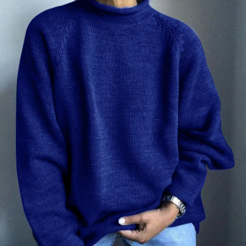 Bobby Men's Sweater – Comfortable & Elegant Solid Sweater for a Modern Everyday Style