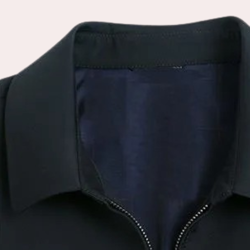Sandro Casual Men's Jacket – Casual & Elegant Zip Jacket with Timeless Style