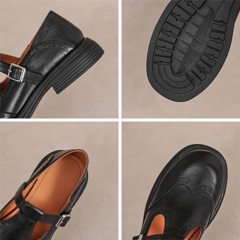 Alessia Sandales Femme en Cuir Élégantes – Chaussures d’Été Confortables & Légères