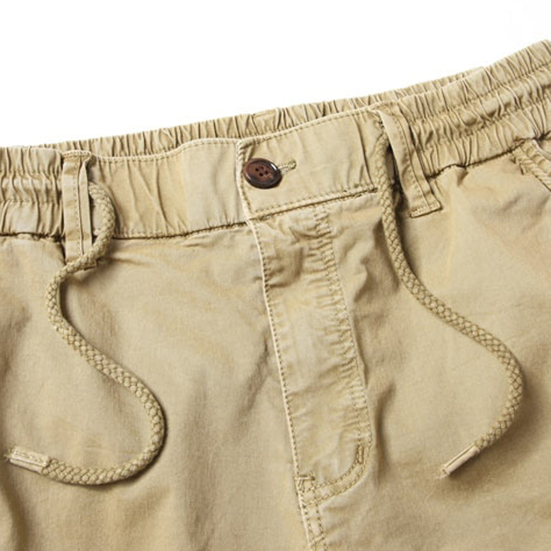 Troy Men's Cargo Pants – Casual Comfort with Multiple Pockets & Adjustable Waist