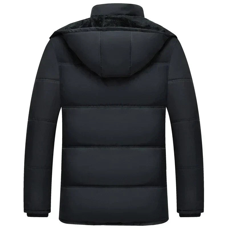 Gabriel Men's Jacket – Warm & Stylish Hooded Down Jacket for Winter
