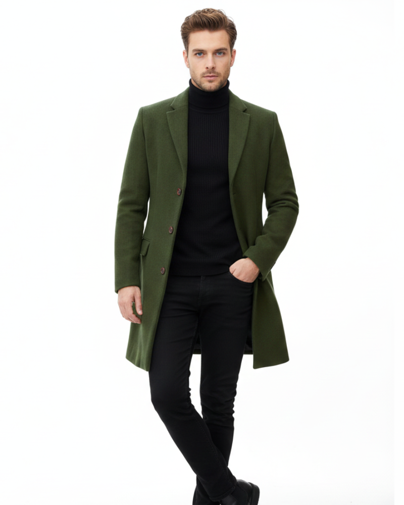 Renji Men's Minimalist Jacket – Modern Versatile Japanese Jacket for All Seasons