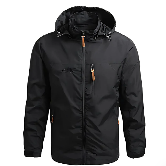 Ethan Men's Jacket – Waterproof Outdoor Jacket with Adjustable Hood & Multi-Pockets