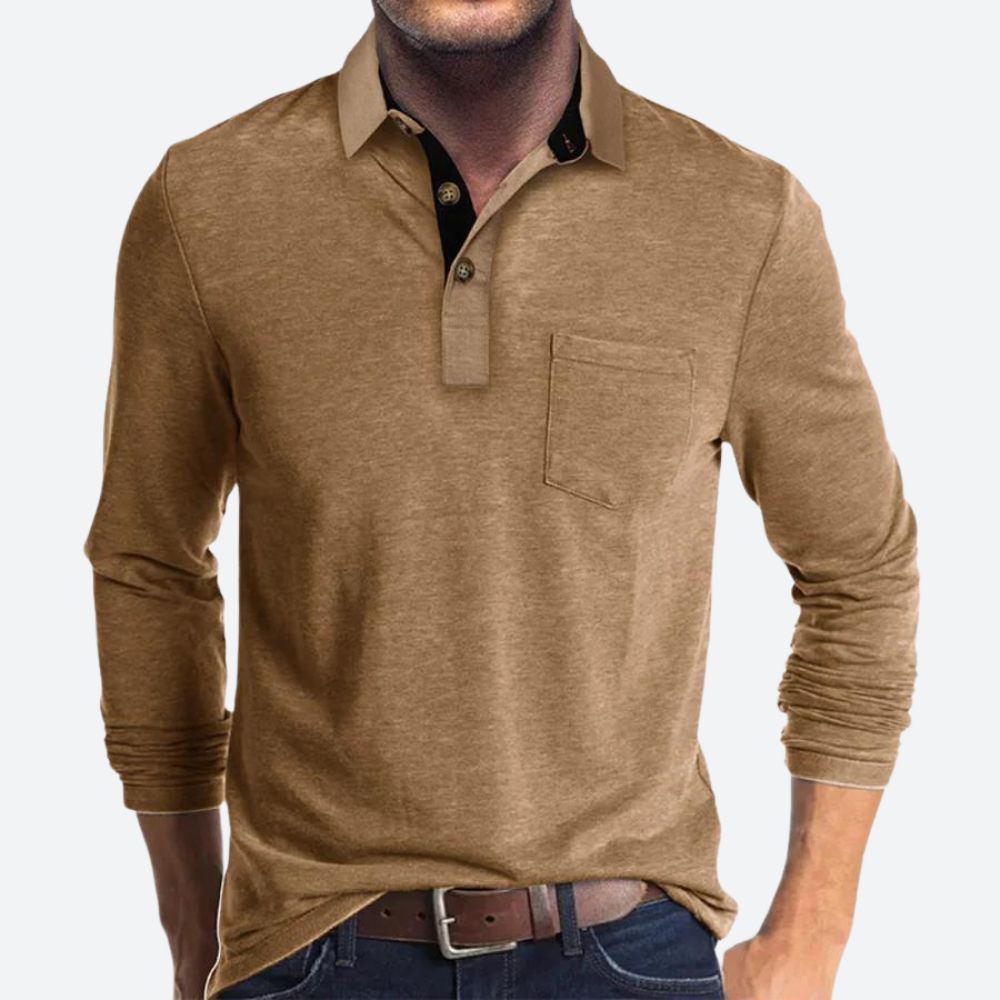 Lito Men's Polo – Elegant & Comfortable Breathable Cotton Polo in Modern Style