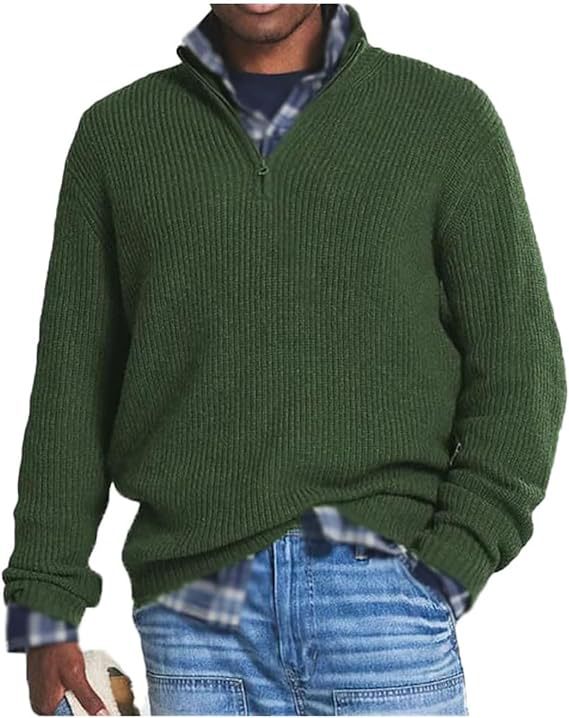 Jérôme Men's Cotton Pullover – Comfortable & Stylish Zip Sweatshirt for Everyday Wear
