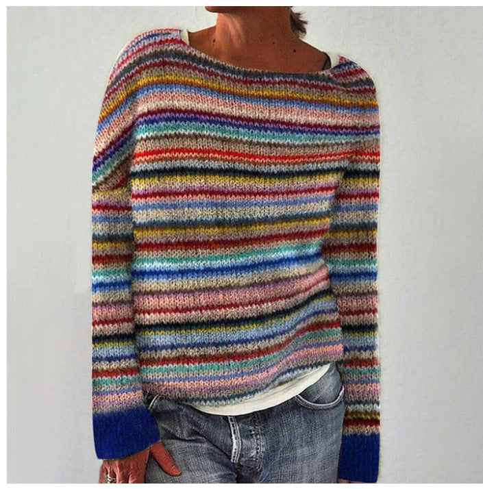 Addilyn Women's Sweater – Warm Wool for Autumn & Elegant Style
