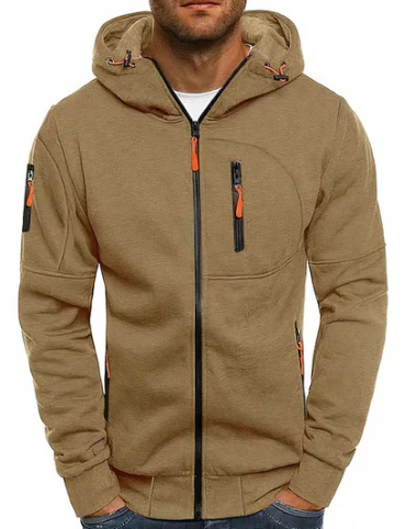 Ealdred Men's Hoodie – Comfortable Zip-Up Hoodie in Premium Cotton & Modern Style