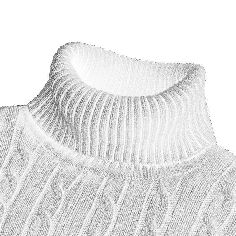 Klaus Men's Turtleneck Sweater – Elegant & Comfortable Exclusive Knit in Premium Yarn