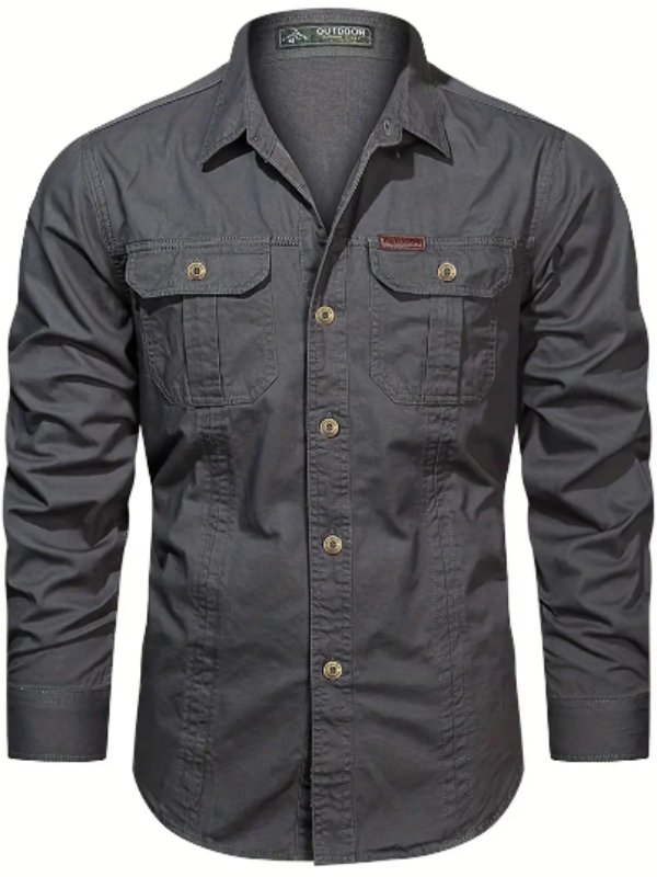 Kevin Men's Shirt – Breathable Outdoor Blouse & Quick-Dry for Hiking