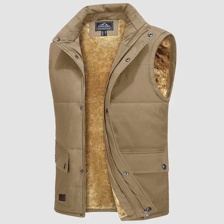 Mark Men's Gilet – Sleeveless Bodywarmer with Practical Pockets & Daily Comfort