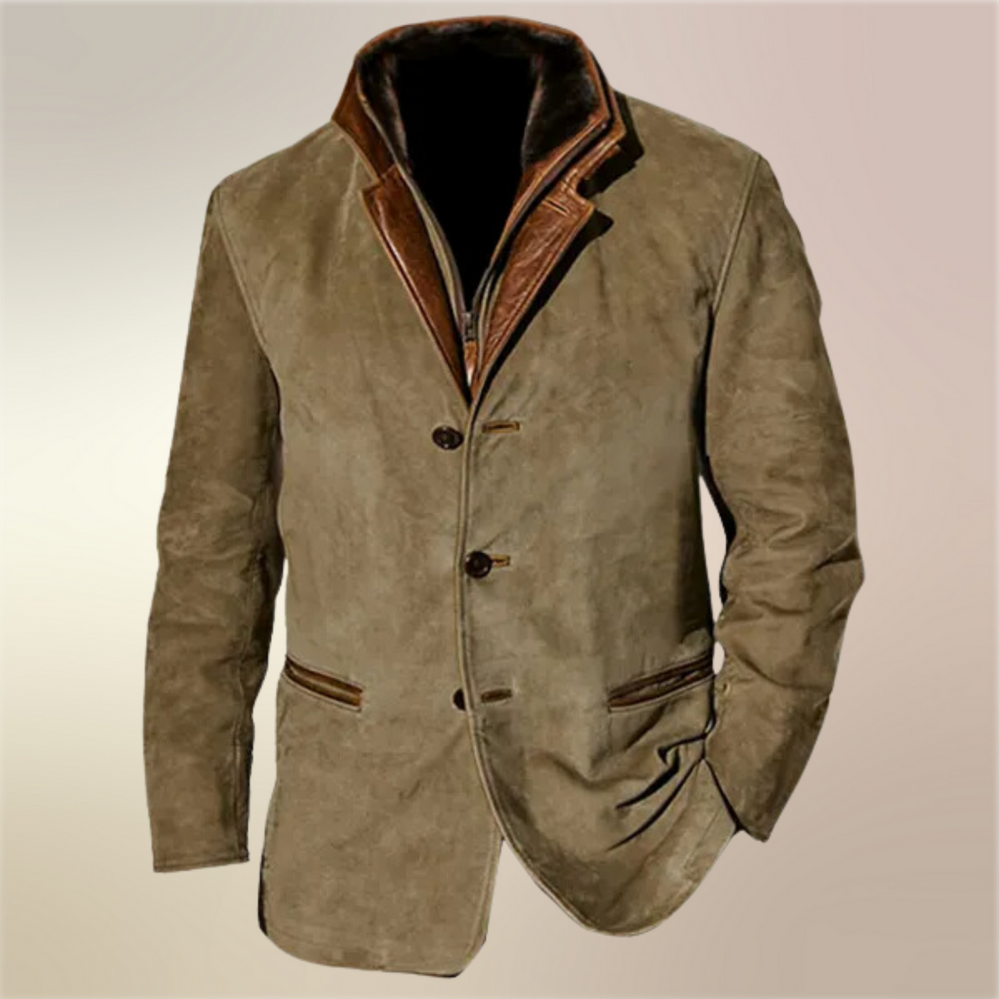 Aaron Vintage Jacket for Men – Elegant Classic Jacket with Retro Style & Modern Comfort