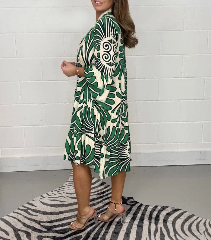 Robe d'Été Femme Olivia – Robe Légère Élégante avec Coupe Flatteuse pour Toute Occasion