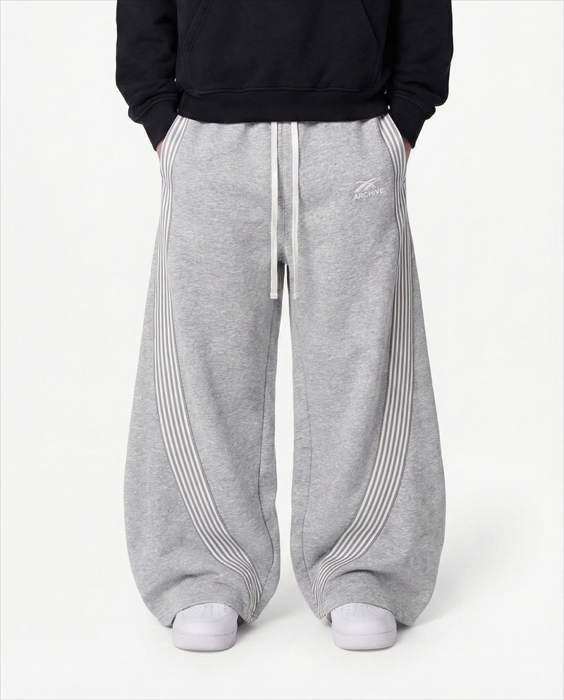 ARCHIVE ESSENTIAL WIDELEG SWEATPANTS GRAY