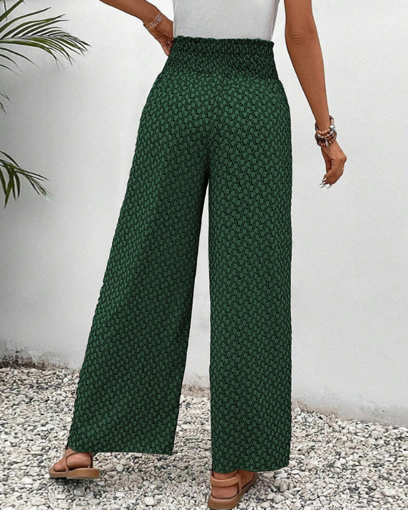 Henriette Wide Leg Pants for Women – High Waist, Flattering Cut & Comfortable Fabric