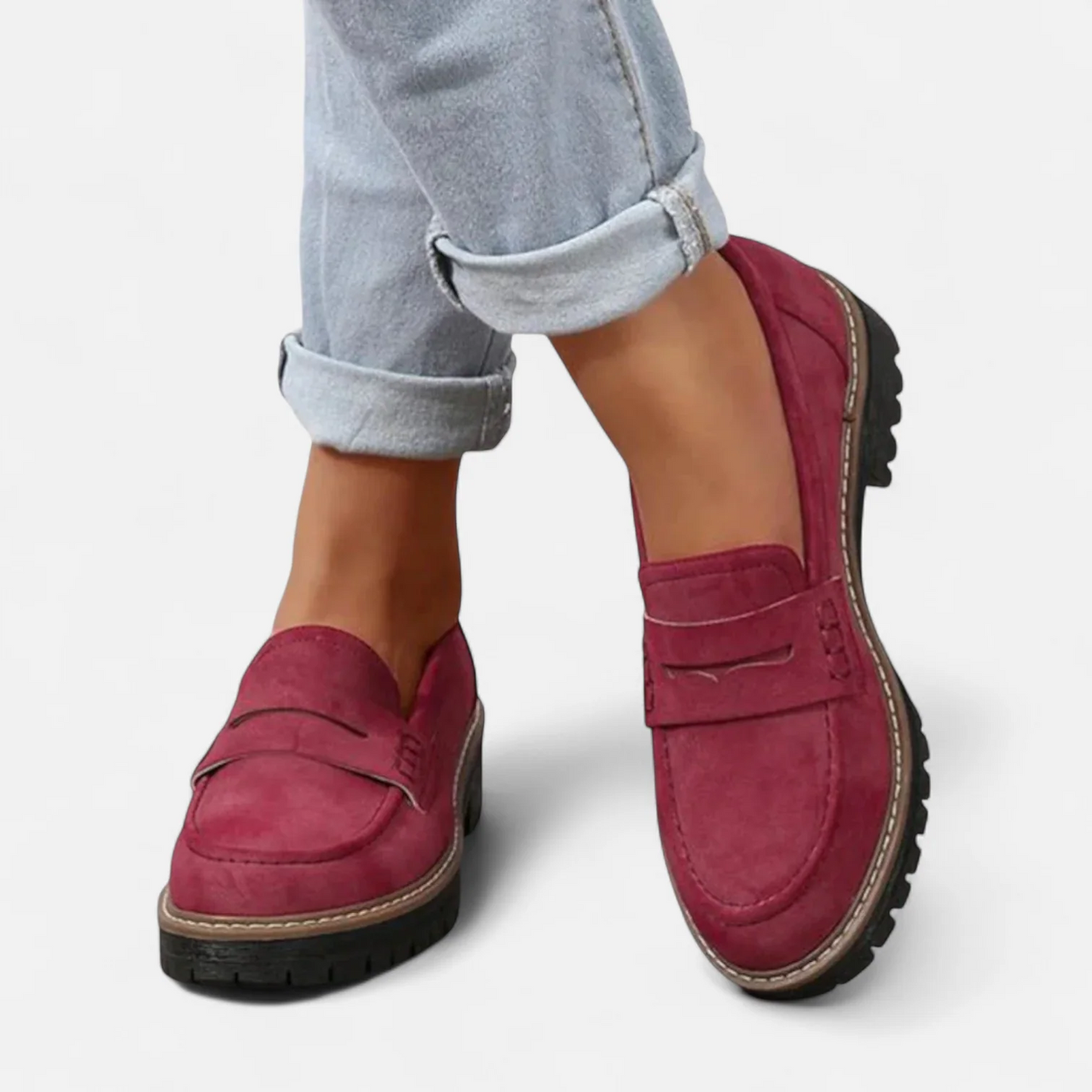 Keanna Mocassins Femme – Chaussures Confortables avec Soutien Plantaire & Style Élégant