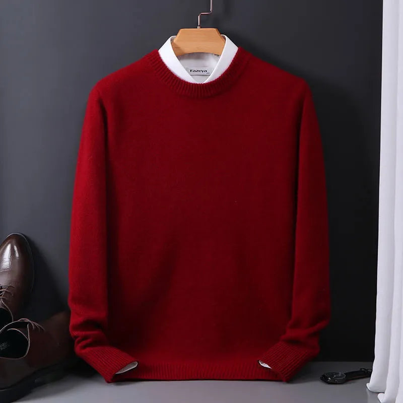 Jasper Men's Sweater – Premium Cashmere, Elegant & Soft for Fall and Winter