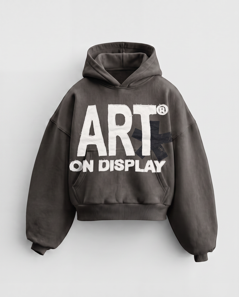 'ART ON DISPLAY' HEAVYWEIGHT HOODIE