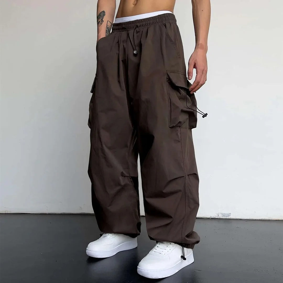 Dominik Pantalon Homme – Pantalon Cargo Moderne avec Multi-Poches Pratiques & Confort