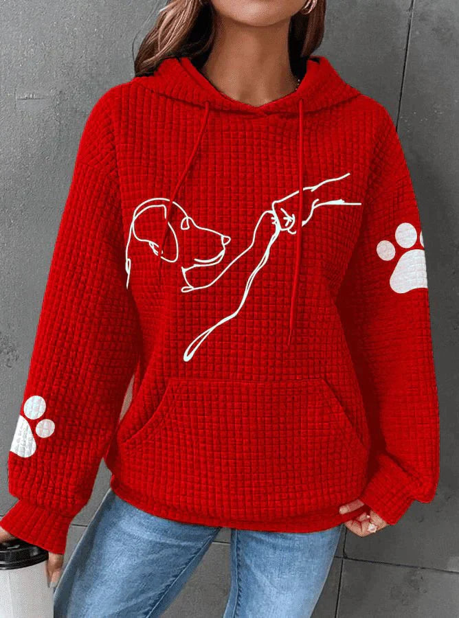 Lina Sweat à Capuche Femme – Sweat Chaud & Confortable en Molleton Doux au Style Décontracté
