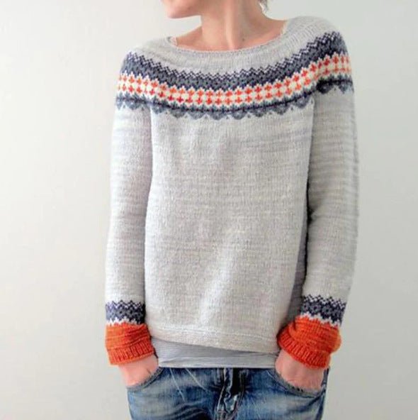 Charleigh Pull en Maille Femme – Pull doux et chaud au design élégant et polyvalent