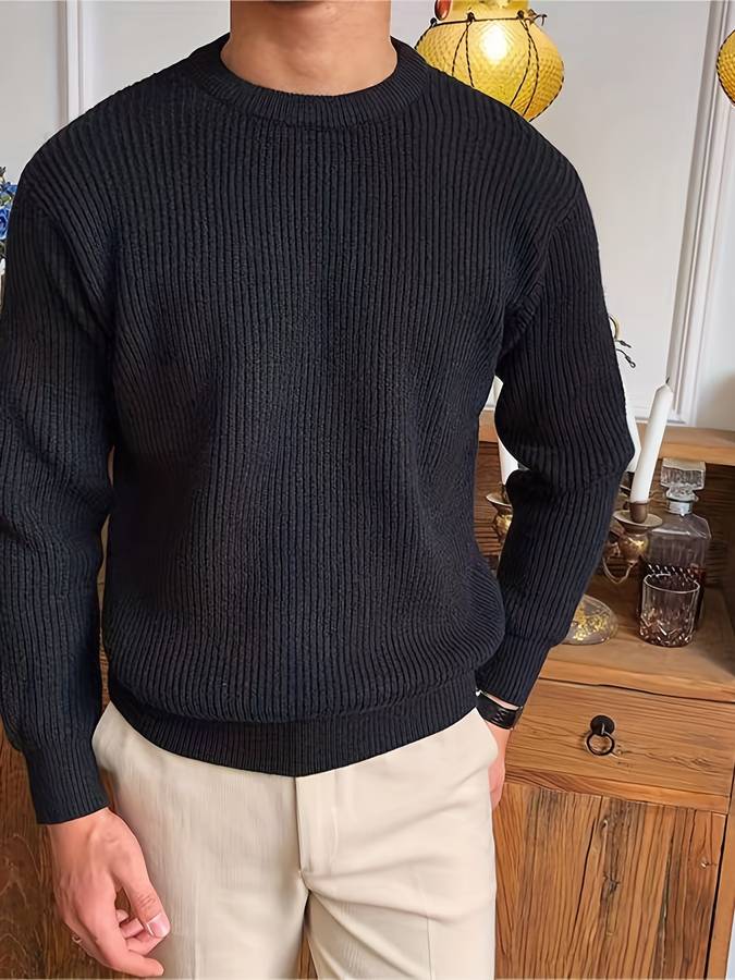 Ulmer Men's Sweater – Classic Lightweight & Comfortable Sweater with Elegant Style for Everyday Wear