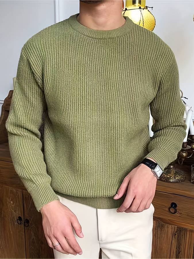 Ulmer Pull Homme – Pull Classique Léger & Confortable au Style Élégant pour Tous les Jours