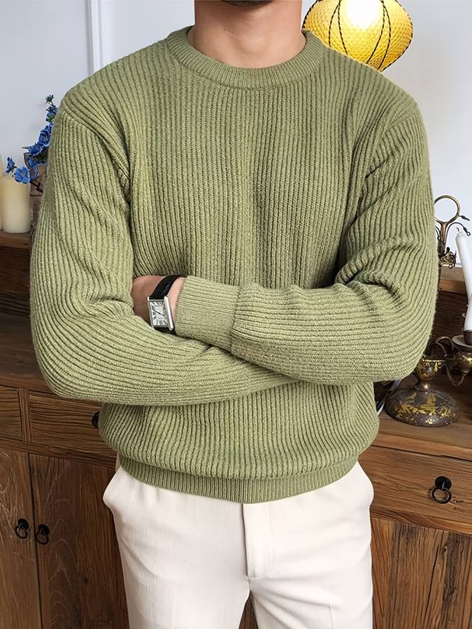 Ulmer Pull Homme – Pull Classique Léger & Confortable au Style Élégant pour Tous les Jours