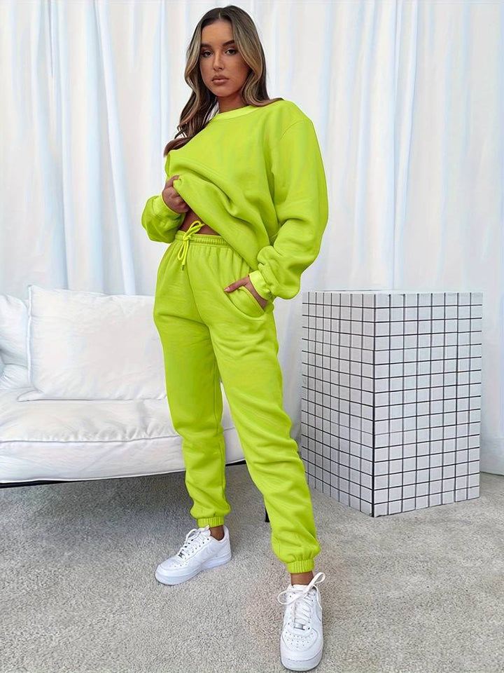 Annie Ensemble Détente Femme – Tenue Maison Confortable au Design Moderne & Élégant