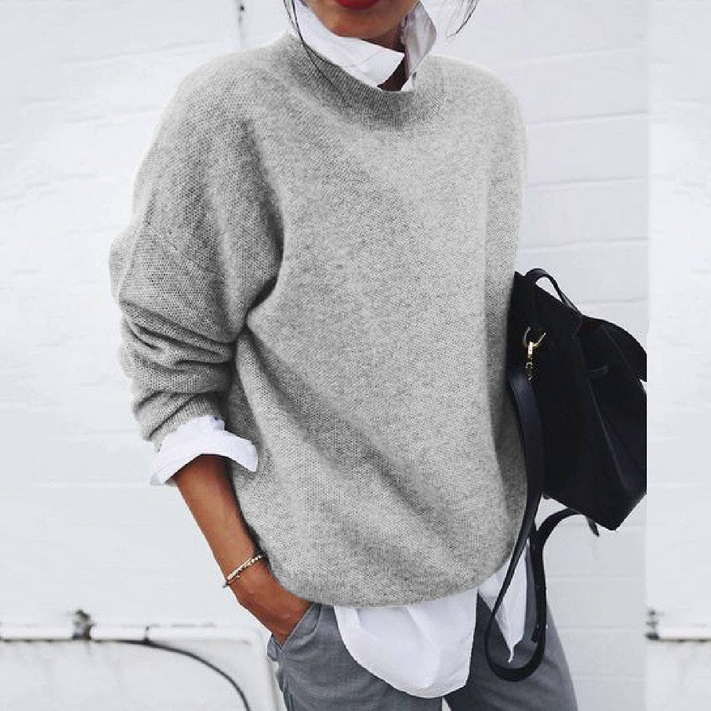 Celine Pull Femme – Pull en Cachemire Doux & Élégant au Style Intemporel