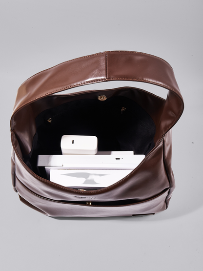 Luciana Sac Femme Épaule Vegan – Hobo Minimaliste Élégant & Spacieux 13"
