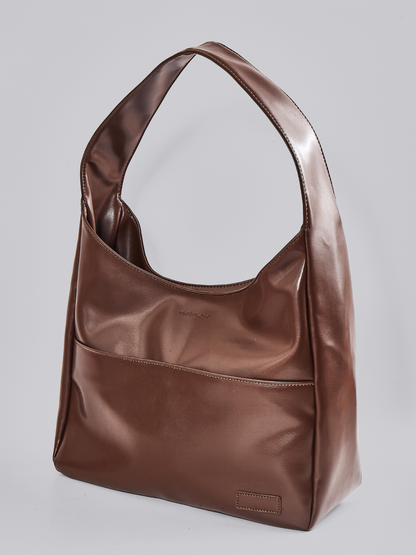 Luciana Sac Femme Épaule Vegan – Hobo Minimaliste Élégant & Spacieux 13"
