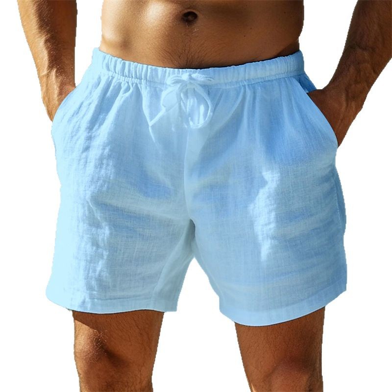 Dylan Men's Cotton Shorts – Breathable Design with Loose Fit & Mid-Thigh Length for Summer