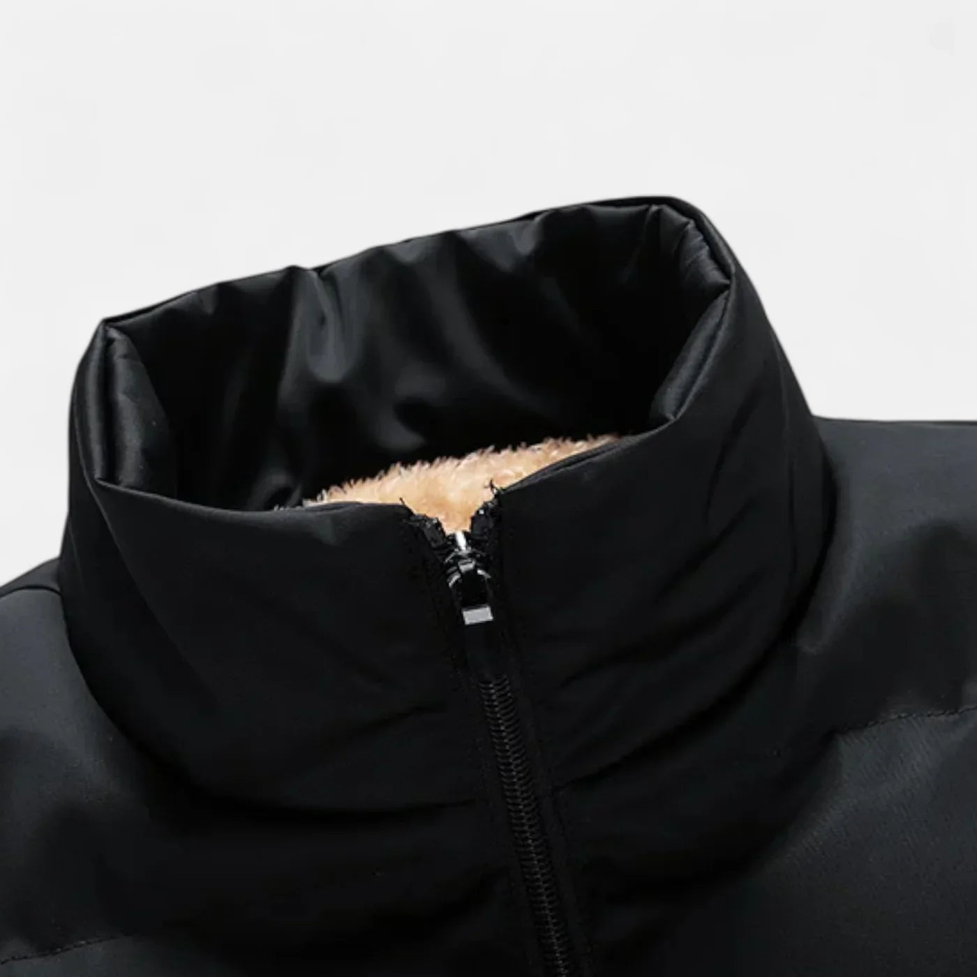 Victor Gilet Homme en Laine – Gilet d'Hiver en Laine d'Agneau avec Doublure Polaire Douce & Coupe Décontractée