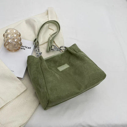 Freyja Sac Femme – Sac en Suédine Décontracté & Élégant avec Design Moderne