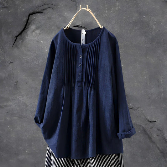 Blouse Oversize Femme Vanessa – Haut Chic Ample en Tissu Premium pour Toutes les Occasions
