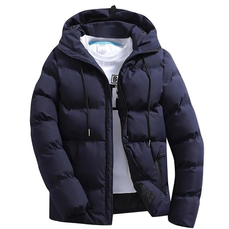 Marco Parka Men – Waterproof Winter Coat with Adjustable Hood & Warm Lining