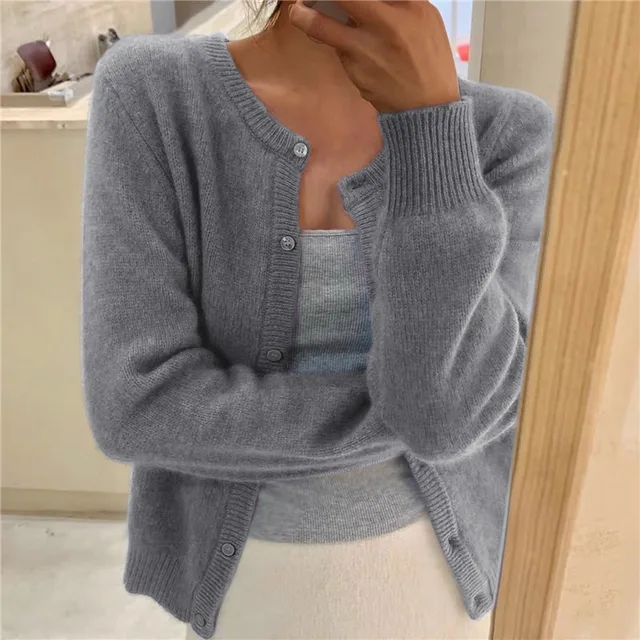 Sydney Cardigan Femme – Gilet en Maille Douce à Coupe Ample & Élégance Intemporelle