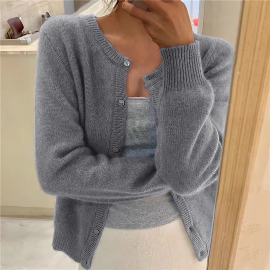 Sydney Cardigan Femme – Gilet en Maille Douce à Coupe Ample & Élégance Intemporelle