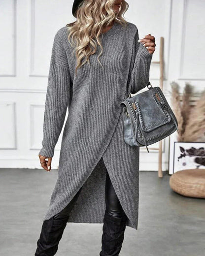 Sylvia Pull Femme – Long Pull Élégant & Confortable pour Look Chic au Quotidien