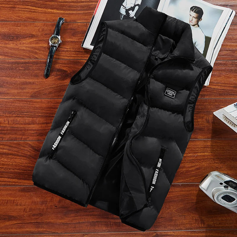 Clarence Padded Gilet for Men – Sleeveless, Thermal Insulation & Zipper Closure