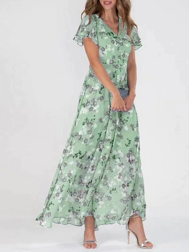 Jill Elegant Midi Dress for Women – Flattering Cut in High-Quality Fabric for All Occasions