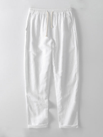 Richard Summer Outfit for Men – Breathable Linen Look with Short Sleeves & Comfortable Pants