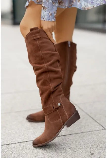 Avery Bottes Femme – Bottes Confortables avec Semelle Antidérapante & Design Élégant