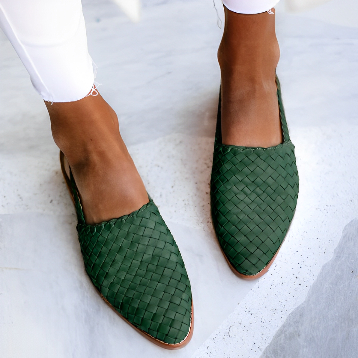 Amélie Chaussures en Cuir de Luxe Femme – Confortables, Élégantes et au Design Intemporel