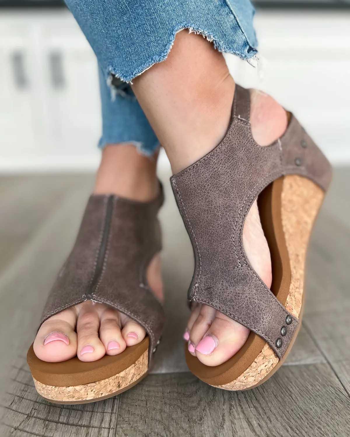 Sandales de Randonnée Femme Tressiane – Sandales d’Extérieur Légères avec Semelle Rembourrée pour le Confort