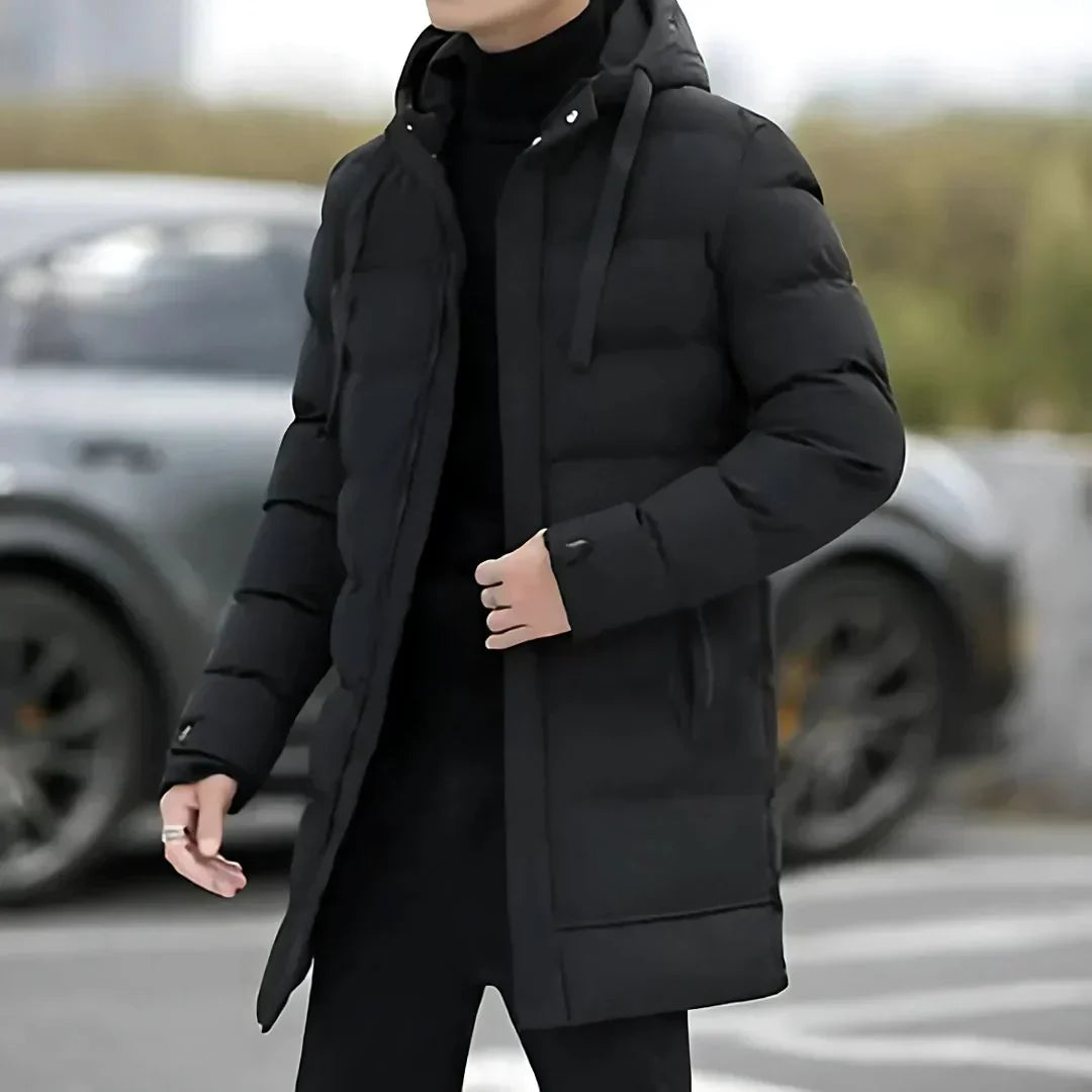 Ryle Veste Homme – Manteau d’Hiver Isolé à Capuche avec Doublure Chaude & Design Moderne