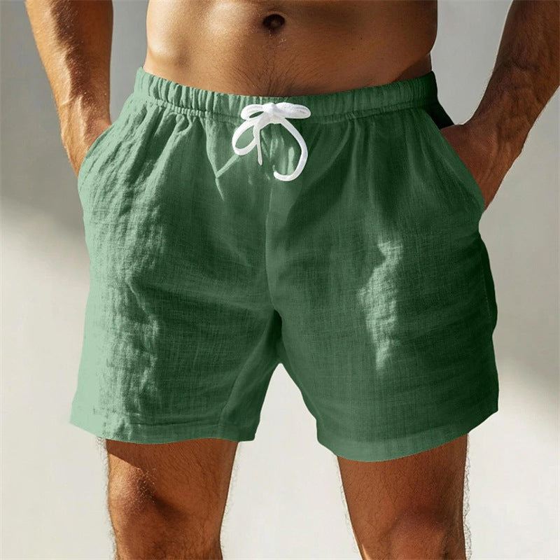 Dylan Men's Cotton Shorts – Breathable Design with Loose Fit & Mid-Thigh Length for Summer
